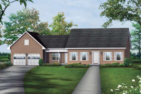 Country House Plan #5633-00348 Elevation Photo
