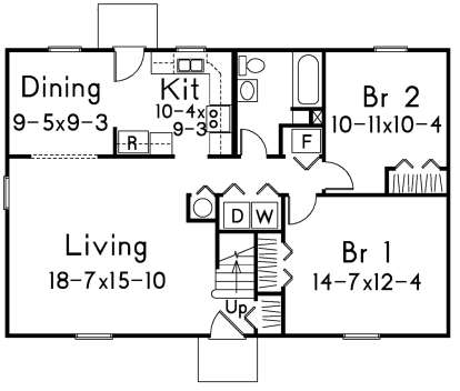 House Plan House Plan #20706 Drawing 1