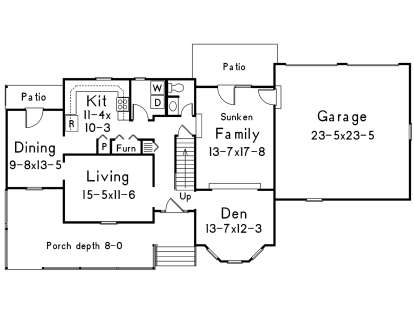 House Plan House Plan #20711 Drawing 1
