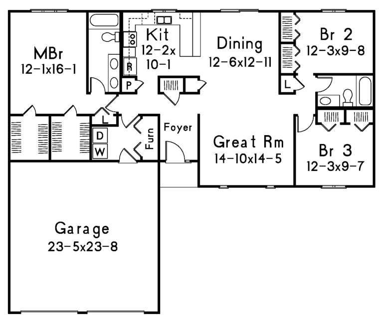 House Plan House Plan #20712 Drawing 1