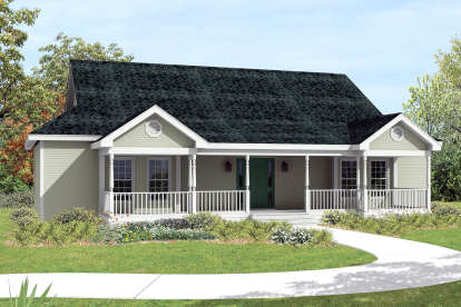 3 Bed, 2 Bath, 1832 Square Foot House Plan - #5633-00362
