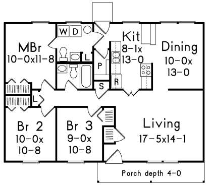 Main Floor for House Plan #5633-00366