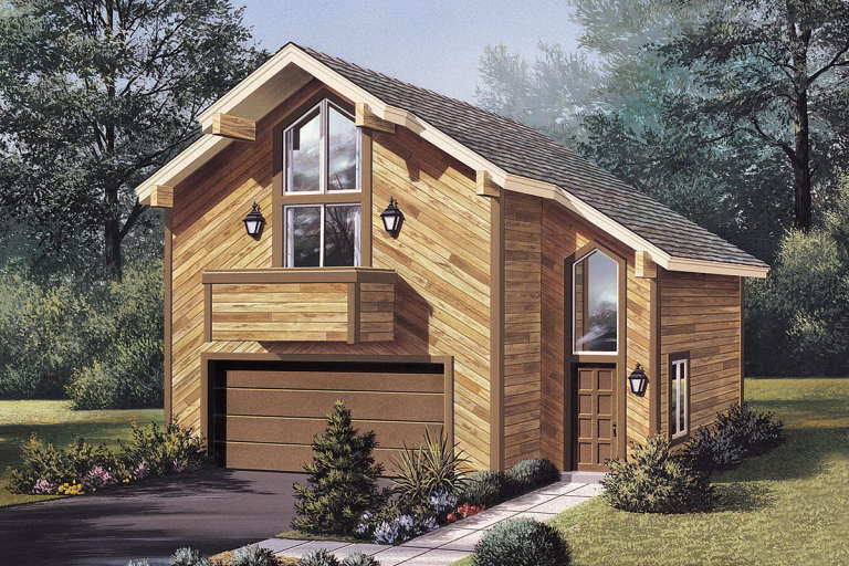 House Plan House Plan #20725 Front Elevation 
