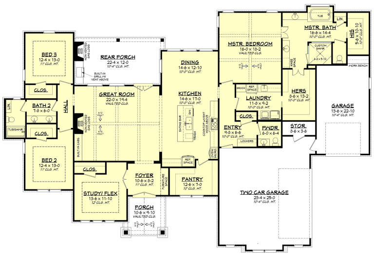 House Plan House Plan #20728 Drawing 1