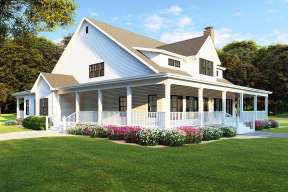 Modern Farmhouse House Plan #8318-00109 Elevation Photo