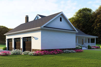 Modern Farmhouse House Plan #8318-00109 Elevation Photo