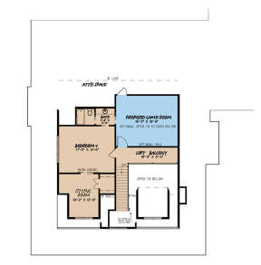 Second Floor for House Plan #8318-00109