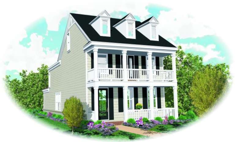 House Plan House Plan #2073 Front Elevation