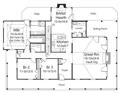 Main Floor for House Plan #5633-00372