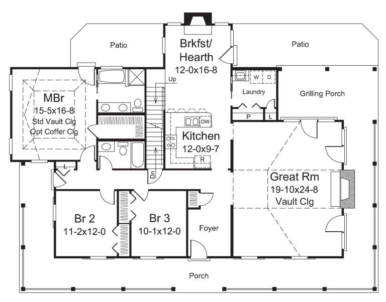 House Plan House Plan #20730 Drawing 1