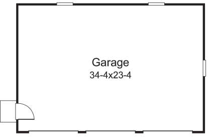 Detached Garage for House Plan #5633-00372