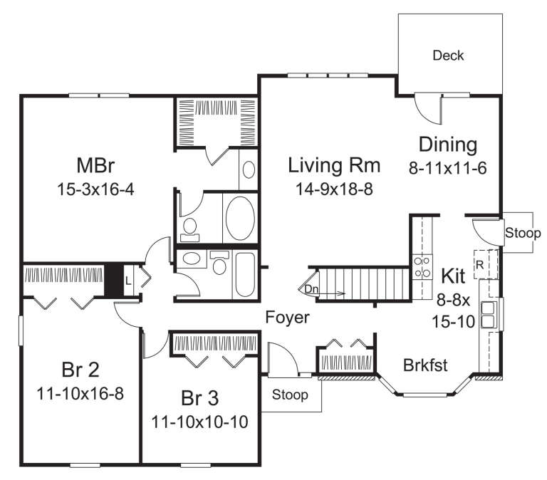 House Plan House Plan #20736 Drawing 1