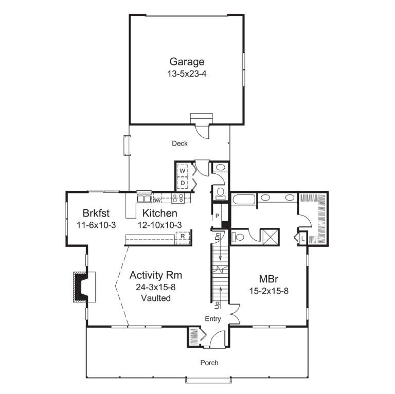 House Plan House Plan #20738 Drawing 1