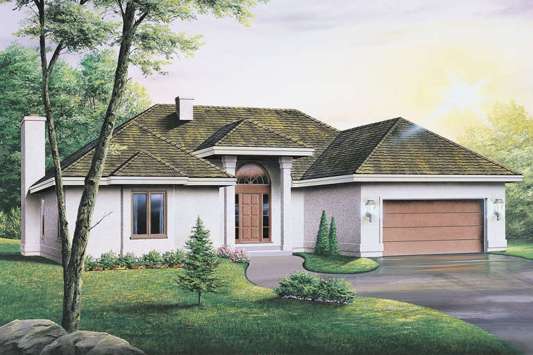 House Plan House Plan #20739 Front Elevation 