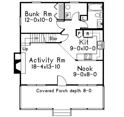 Main Floor for House Plan #5633-00382