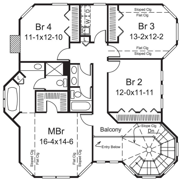 House Plan House Plan #20743 Drawing 2