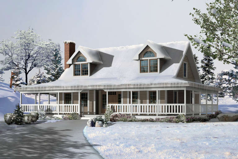 House Plan House Plan #20744 Front Elevation 