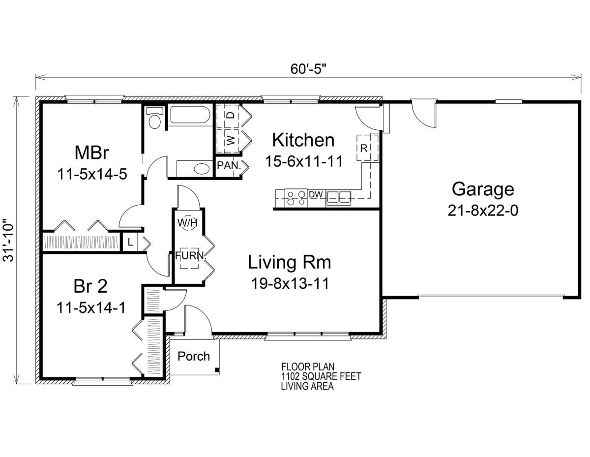 Main Floor for House Plan #5633-00389