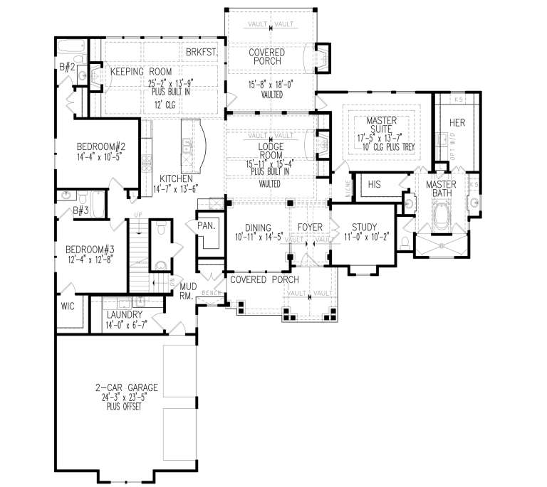 House Plan House Plan #20748 Drawing 1