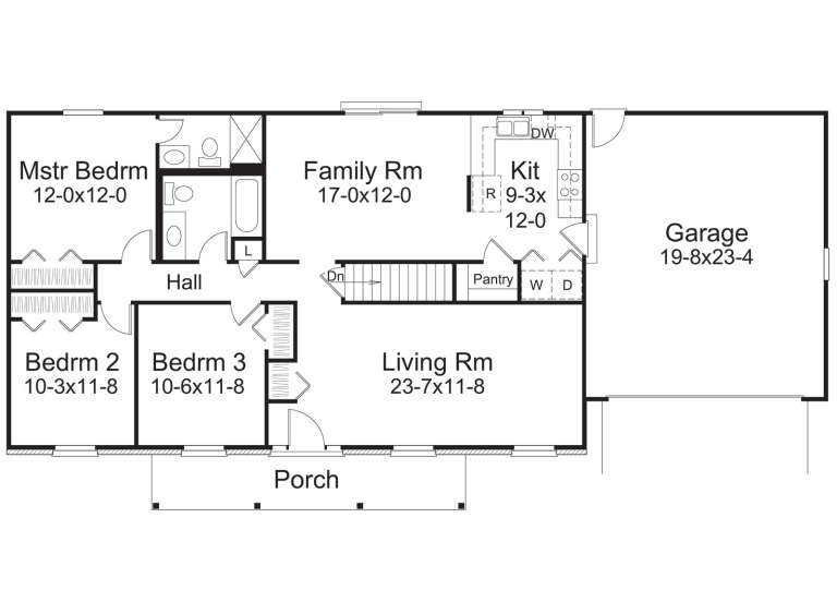 House Plan House Plan #20749 Drawing 1