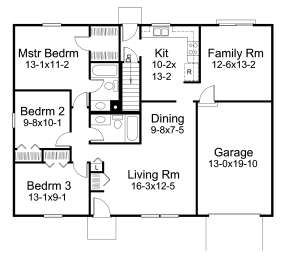 Main Floor for House Plan #5633-00393