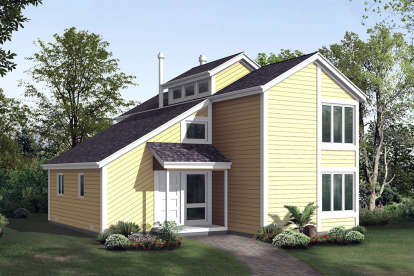 3 Bed, 2 Bath, 1836 Square Foot House Plan - #5633-00397