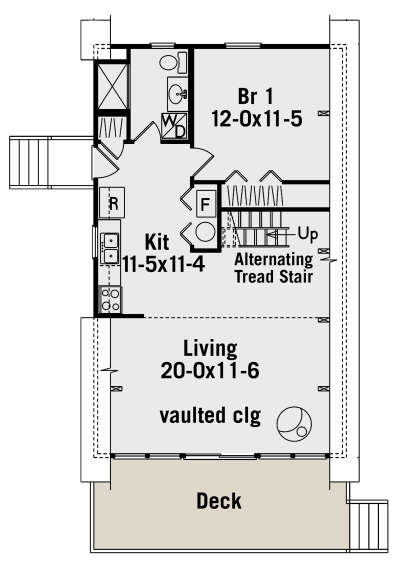 Main Floor  for House Plan #5633-00398