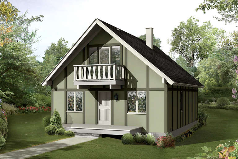 House Plan House Plan #20758 Front Elevation 