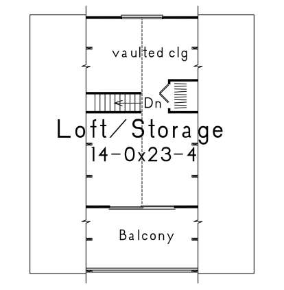 Second Floor for House Plan #5633-00400