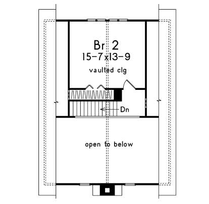 Second Floor for House Plan #5633-00402