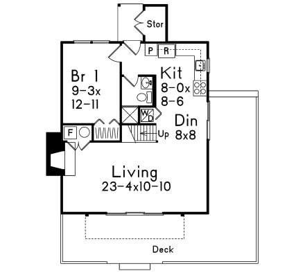 Main Floor for House Plan #5633-00413