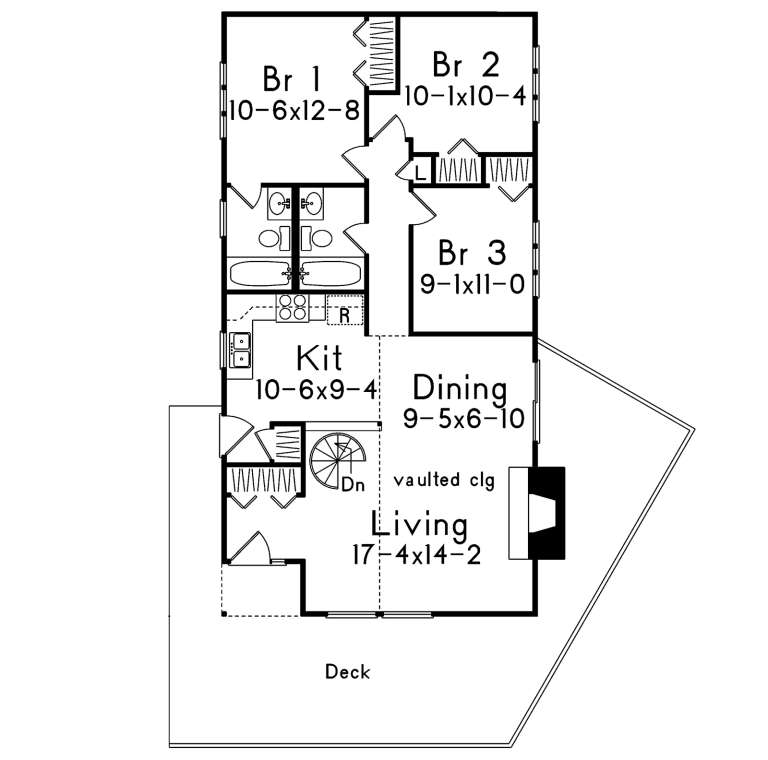 House Plan House Plan #20773 Drawing 1