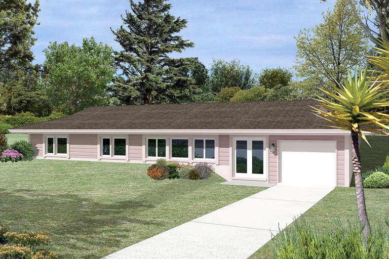 House Plan House Plan #20777 Front Elevation 