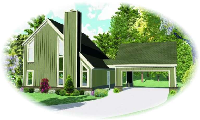 House Plan House Plan #2078 Front Elevation