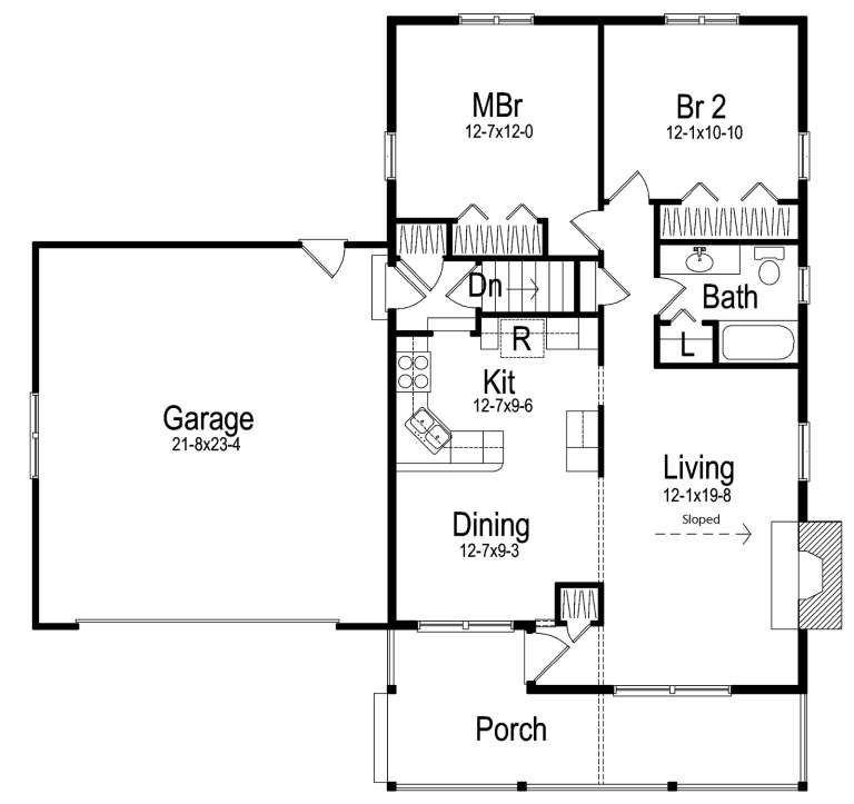 House Plan House Plan #20784 Drawing 1