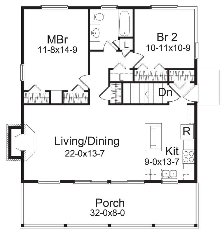 House Plan House Plan #20785 Drawing 1