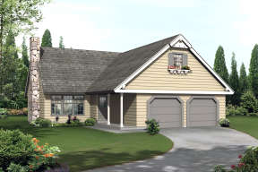 Traditional House Plan #5633-00427 Elevation Photo
