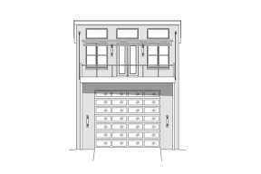 Modern House Plan #940-00146 Elevation Photo