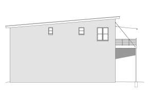 Modern  House Plan #940-00146 Elevation Photo