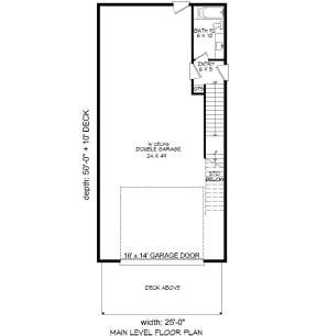 First Floor for House Plan #940-00146