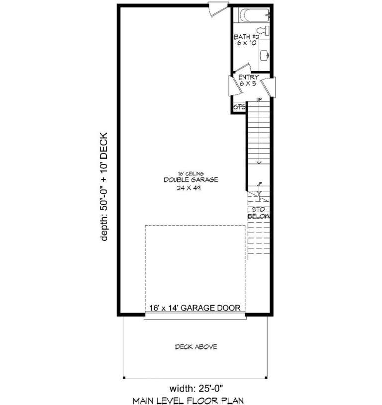 House Plan House Plan #20788 Drawing 1