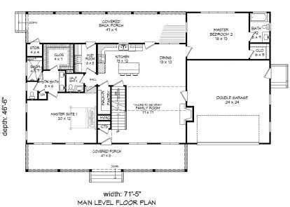 Main Floor for House Plan #940-00147