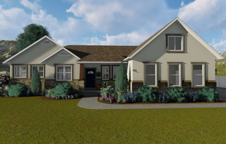 House Plan House Plan #20790 Front Elevation 