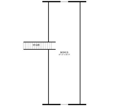 Bonus Room for House Plan #2802-00030