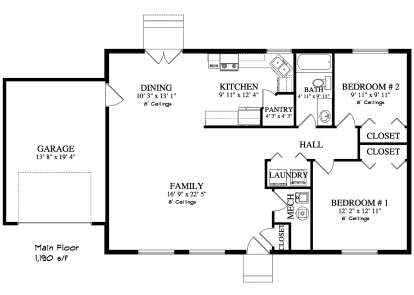 House Plan House Plan #20791 Drawing 1