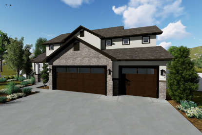 Craftsman House Plan #2802-00032 Elevation Photo