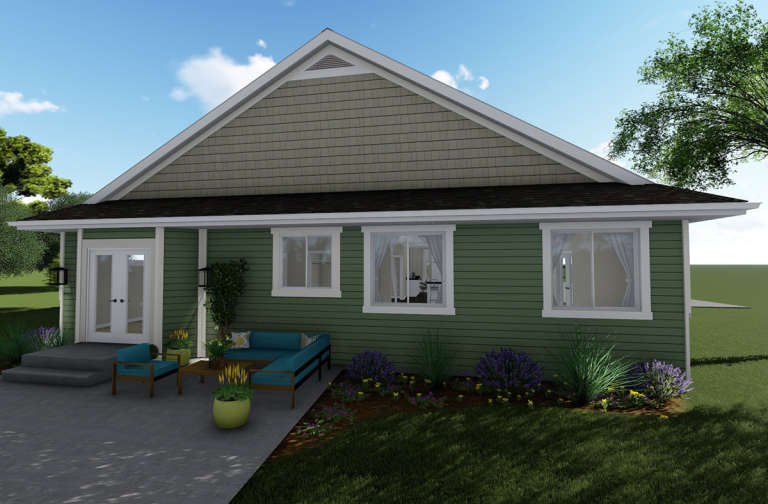 Craftsman House Plan #2802-00033 Elevation Photo