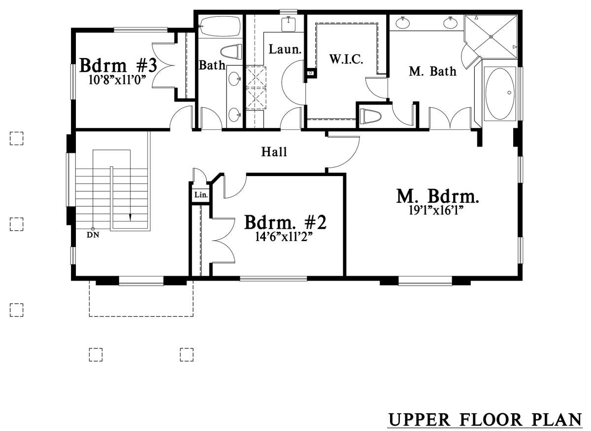 Second Floor for House Plan #4771-00005