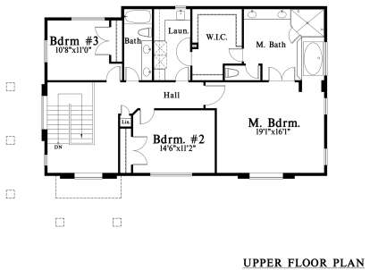Second Floor for House Plan #4771-00005