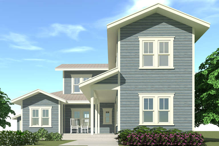 House Plan House Plan #208 Front Elevation 